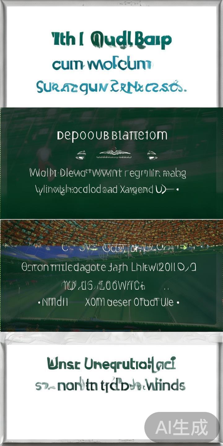 2023年世界杯赌球指南：靠谱平台选择与推荐分析