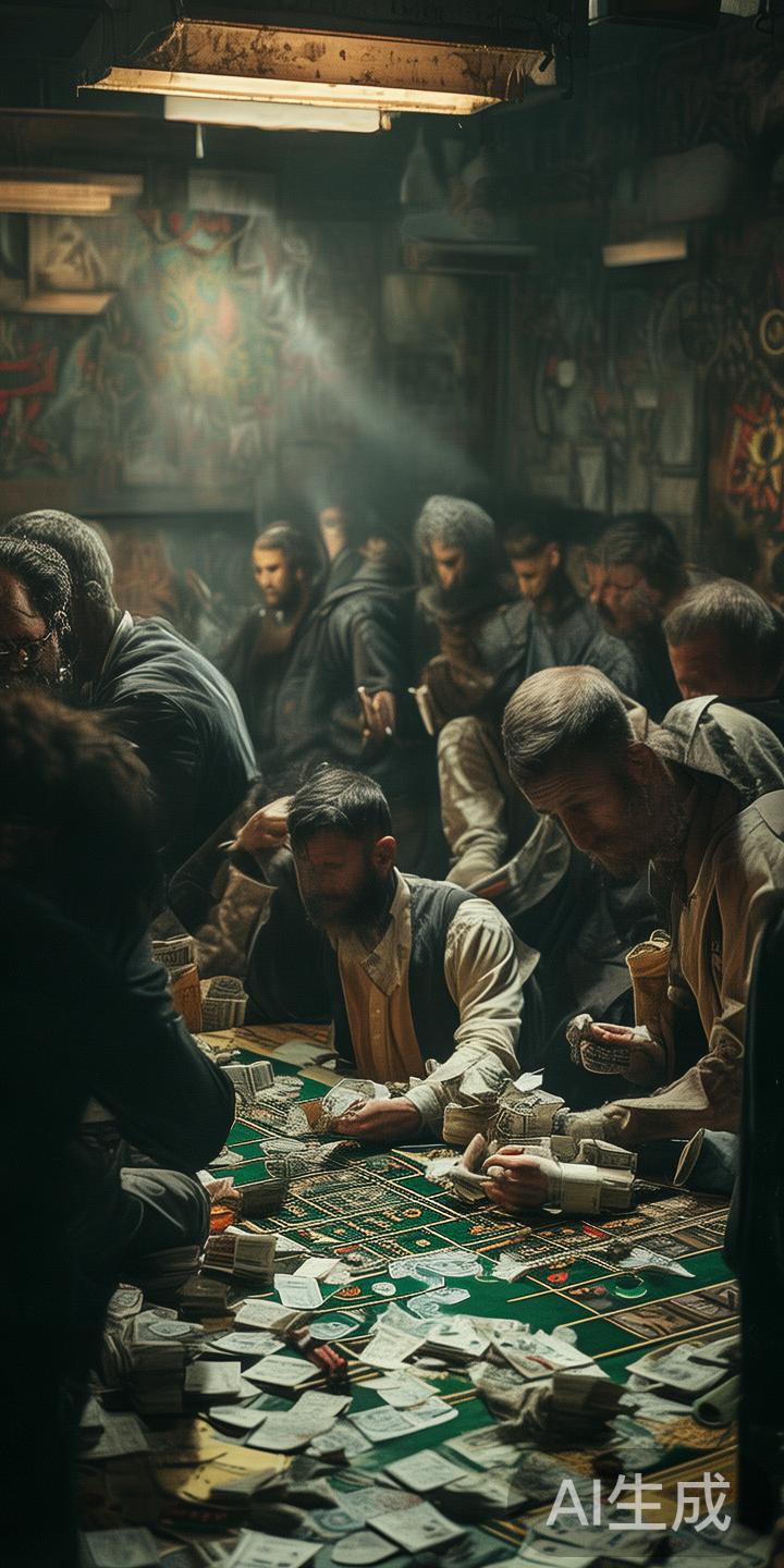 赌球外围的黑暗内幕:隐藏在背后的悲剧与悲痛 许多涉赌者在追求短暂的高回报时,忽略了潜在的巨大风